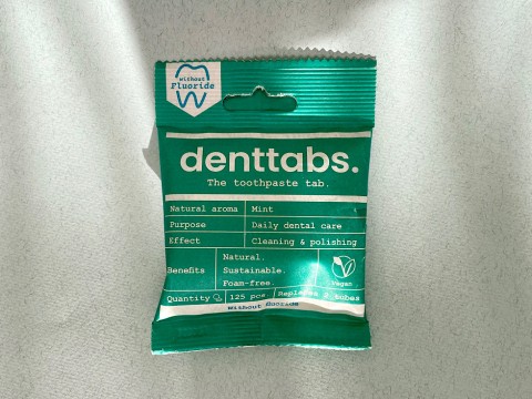 Tabletki do mycia zębów Denttabs